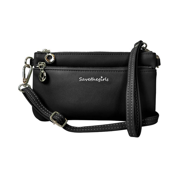 Bella Touch Screen RFID Bag in Black