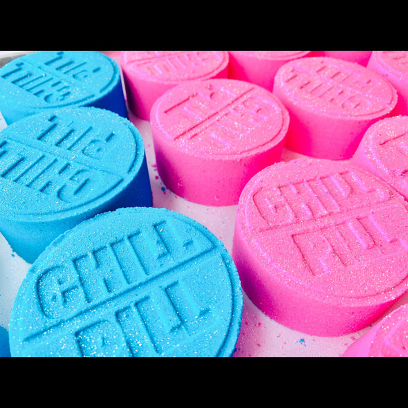 Chill Pill Bath Bomb: Blue Chill Pill