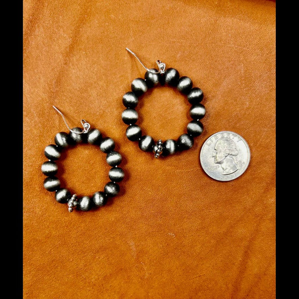 Pecos Faux Navajo Pearl Earrings