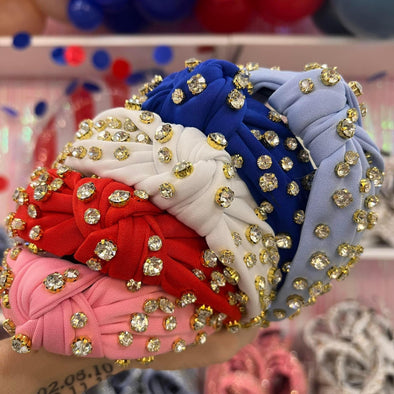 Bejeweled Headbands - Patriotic Collection