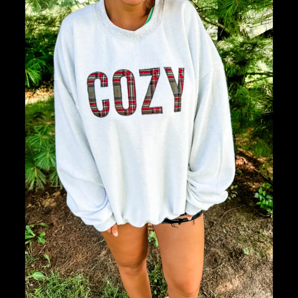 COZY Inside Out Fleece Graphic Sweatshirt