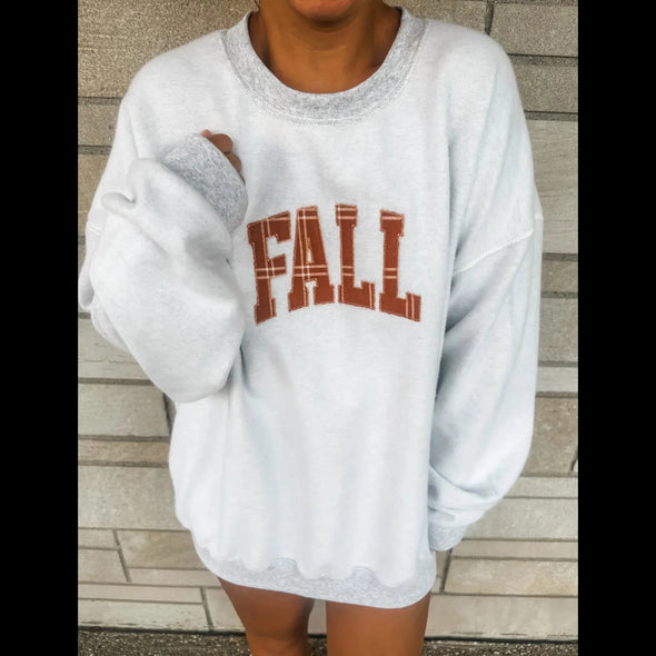 Fall Inside Out Fleece Graphic Sweatshirt