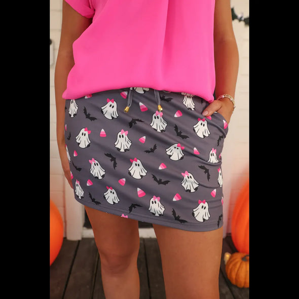 Gigi the Ghost Printed Skort