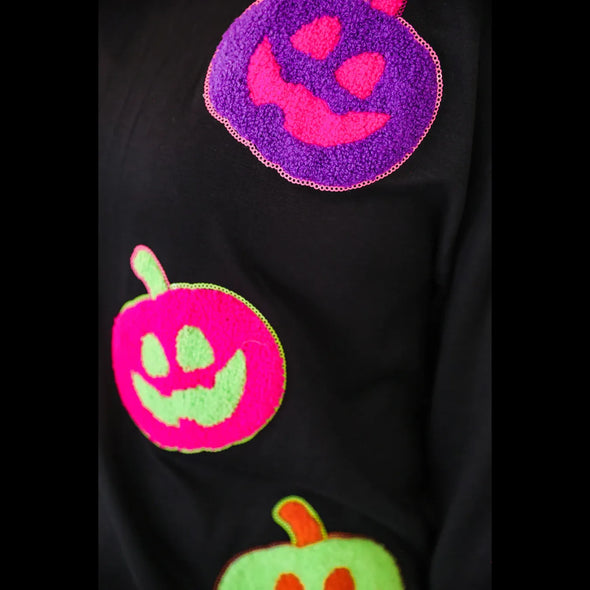 Pumpkin Pop Luxe Pullover