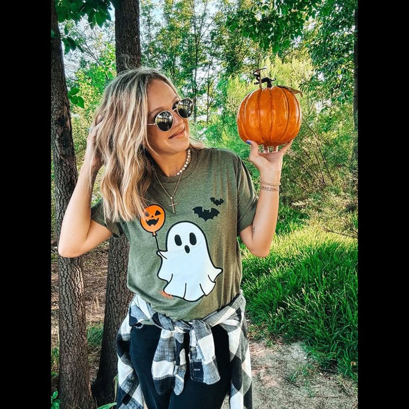 Ghost Balloon Graphic Tee