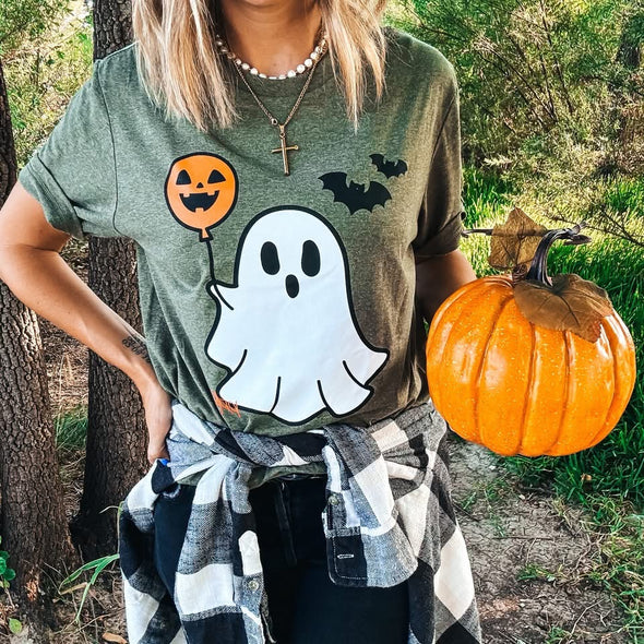 Ghost Balloon Graphic Tee