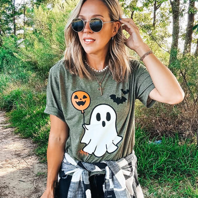 Ghost Balloon Graphic Tee