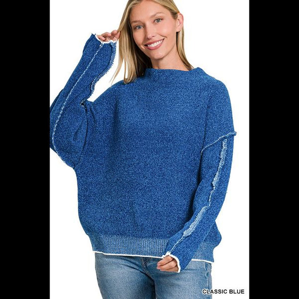 Sweater Weather in Ocean Blue