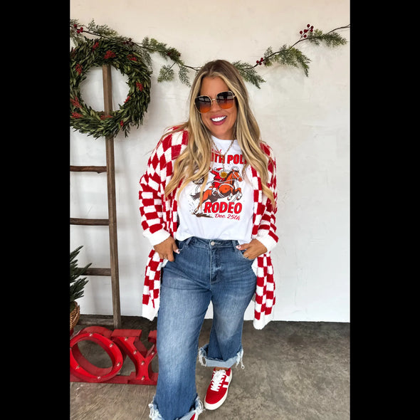 North Pole Rodeo Graphic Tee
