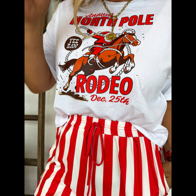 North Pole Rodeo Graphic Tee