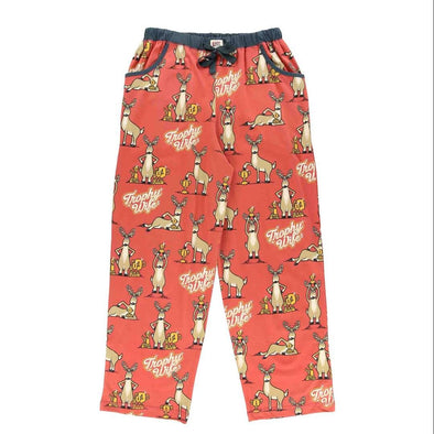 Trophy Wife PJ Pants in Dark Brick