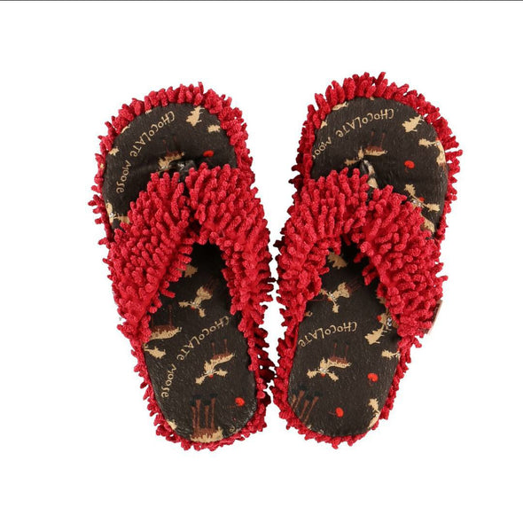 Chocolate Moose Spa Slippers