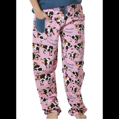 Moody in the Morning Pink PJ Pants from LazyOne
