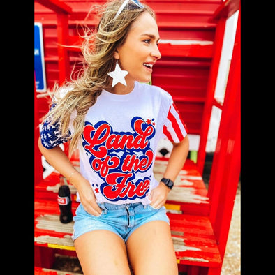 Land of the Free Graphic Tee