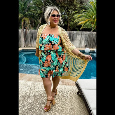 Barbados Tropical Vacay Dress