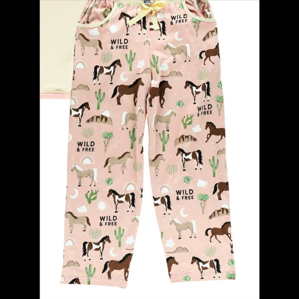 Wild Horses PJ Pant by Lazy One